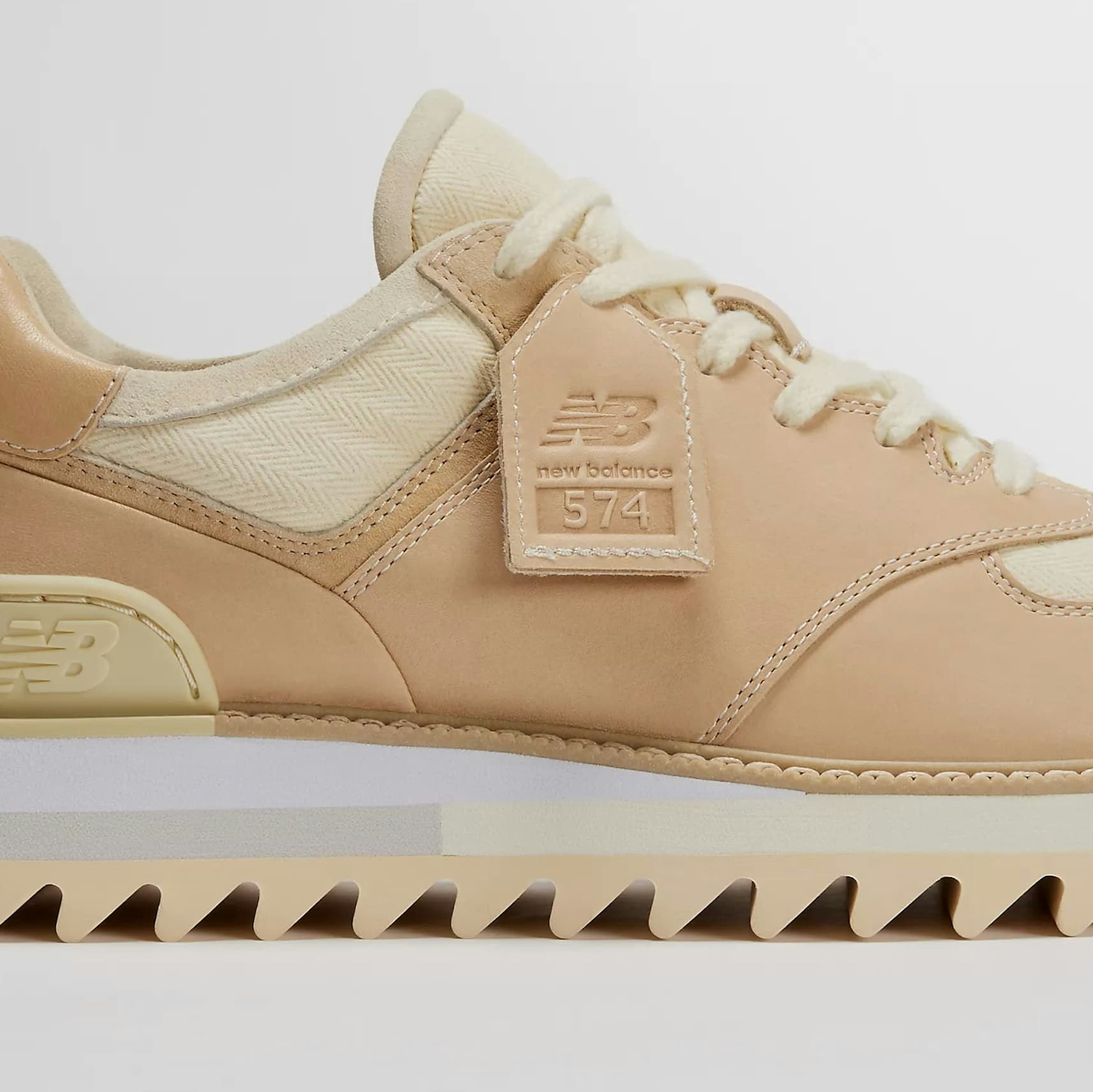 Tokyo Design Studio x New Balance 574 "Team Cream"