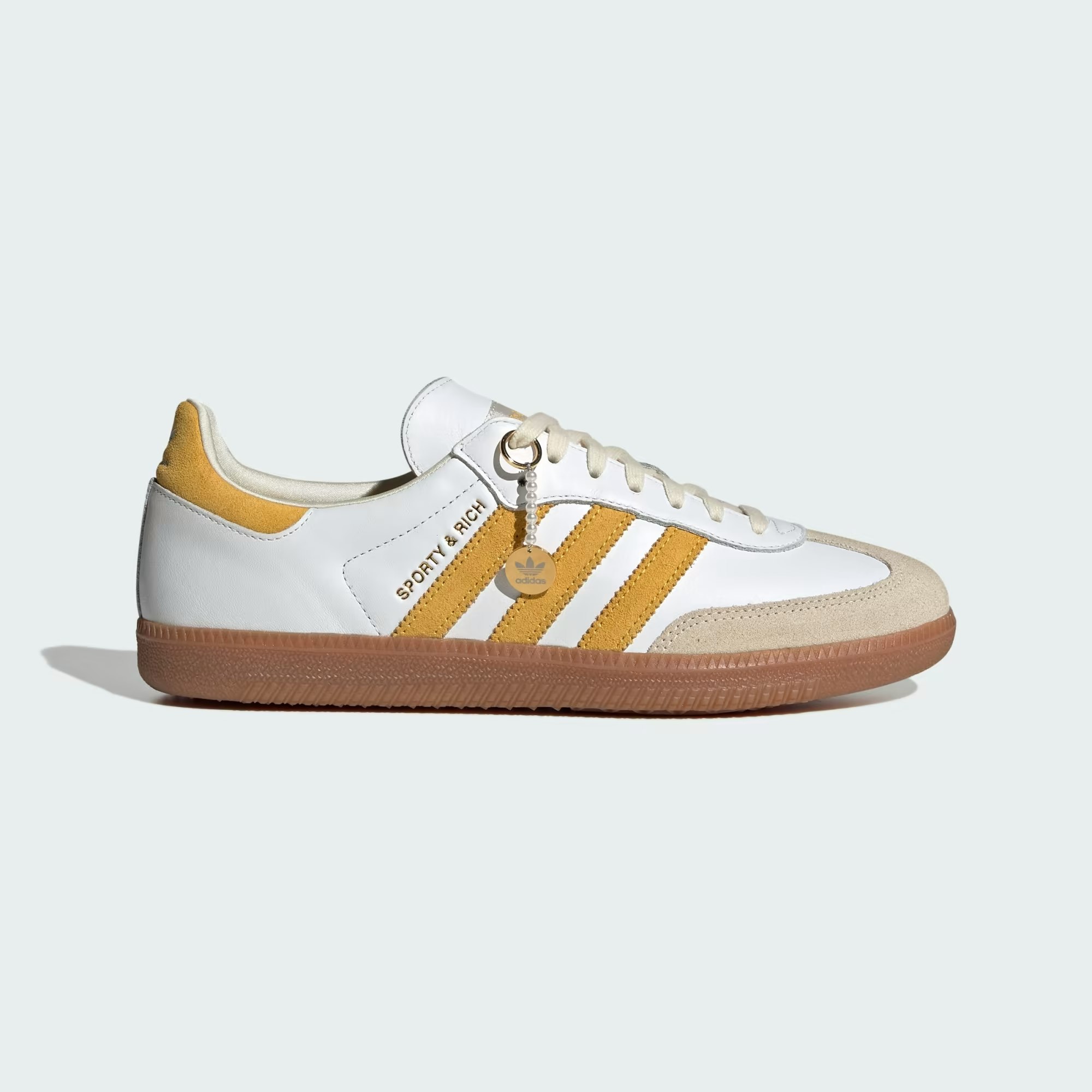 Sporty & Rich x adidas Samba "Yellow Ochre"