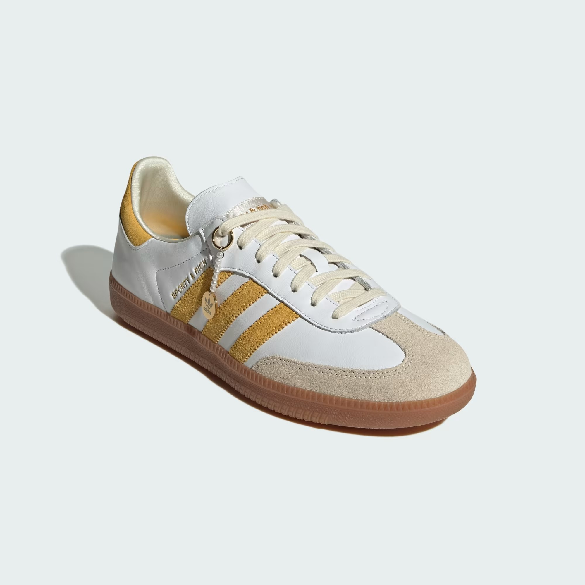Sporty & Rich x adidas Samba "Yellow Ochre"