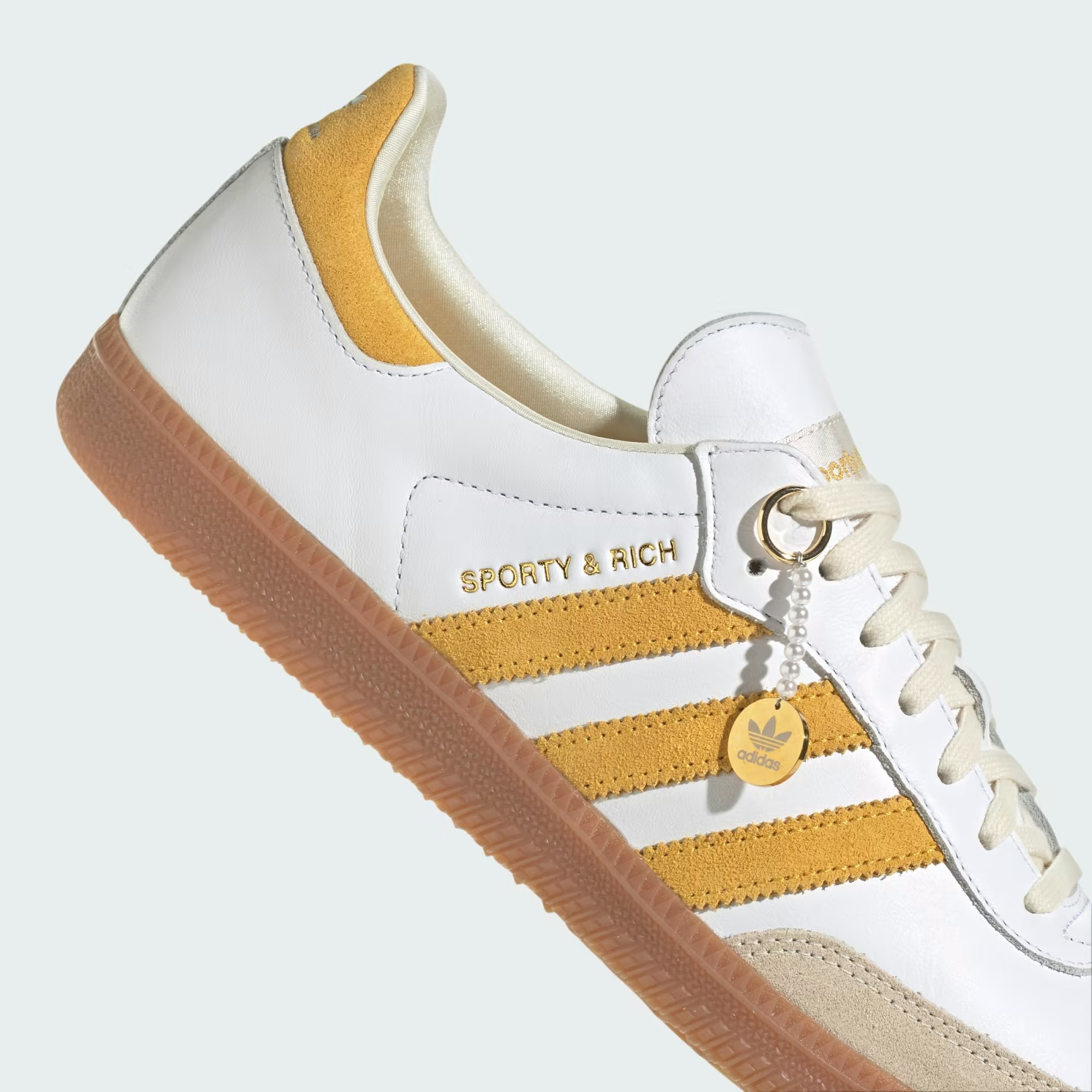 Sporty & Rich x adidas Samba "Yellow Ochre"