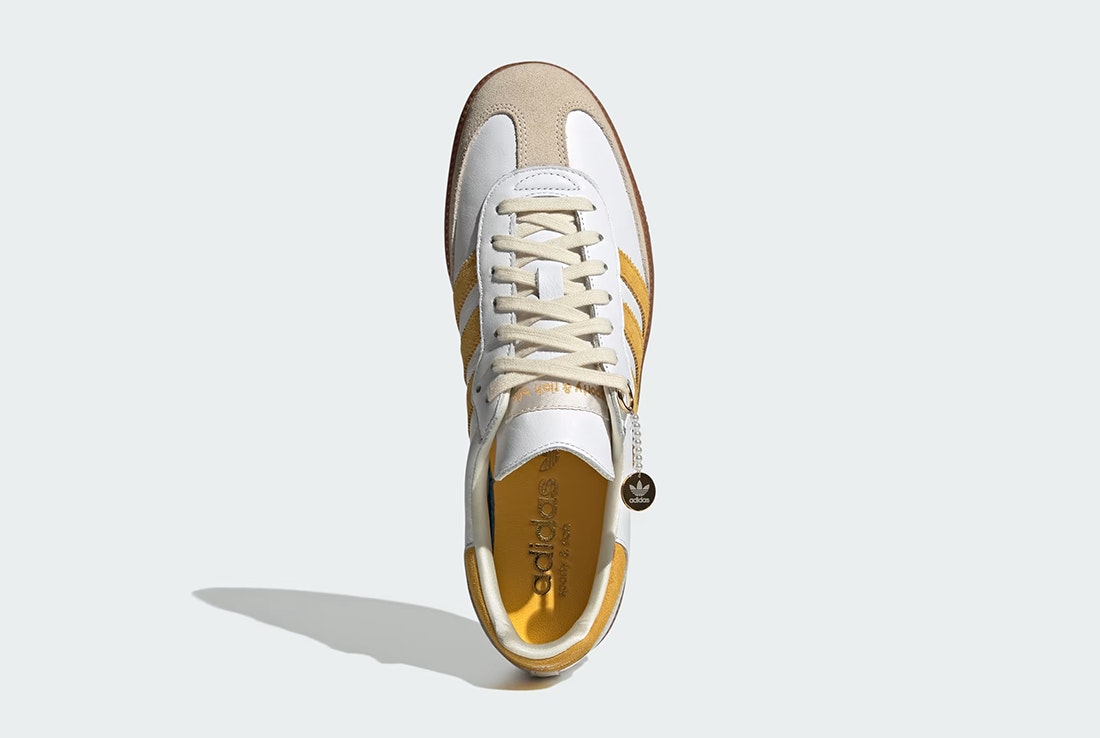 Sporty & Rich x adidas Samba "Yellow Ochre"