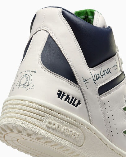 Kasina x Converse Weapon Mid "Vintage White"