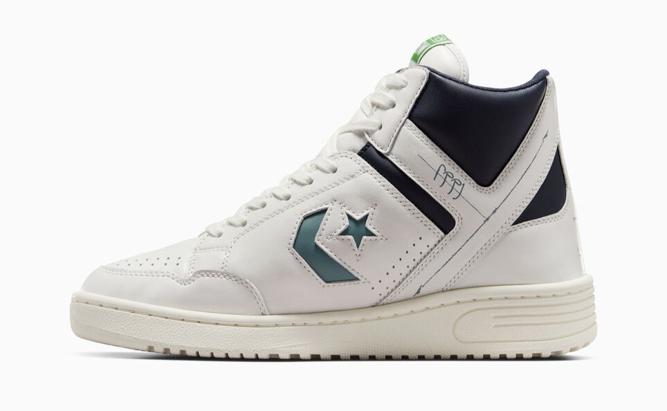 Kasina x Converse Weapon Mid "Vintage White"
