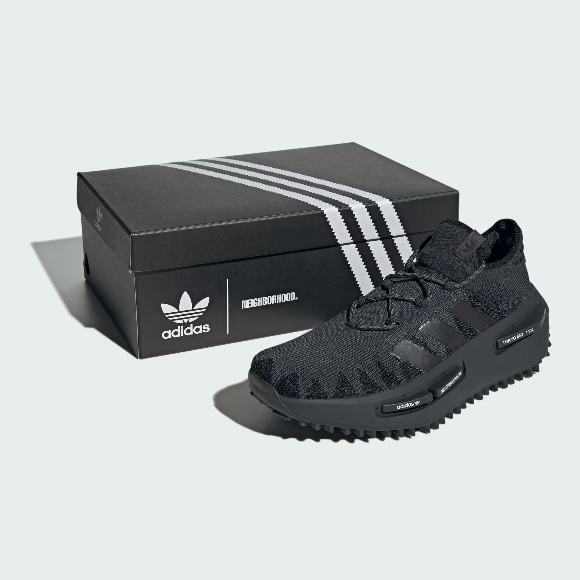 Neighborhood x adidas NMD S1 Knit Core Black kaufen ID3205 HEAT MVMNT