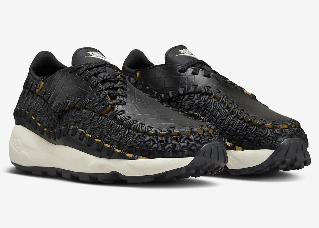 Nike Air Footscape Woven "Black Croc"