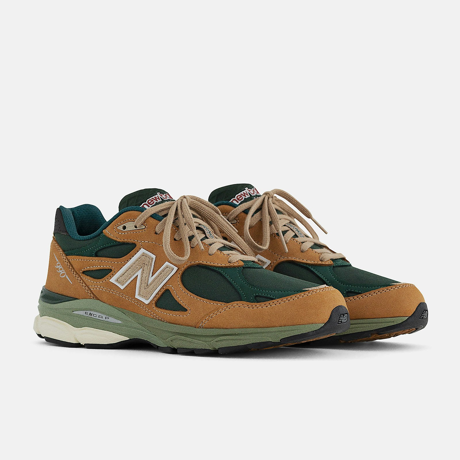 Teddy Santis x New Balance 990v3 "Made in USA" (Tan Green)