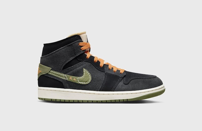 Air Jordan 1 Mid SE Craft "Anthracite"