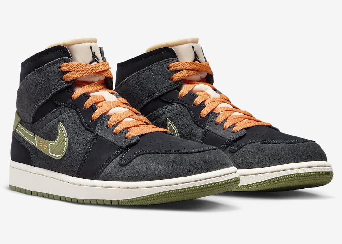 Air Jordan 1 Mid SE Craft "Anthracite"