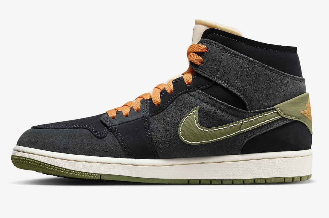 Air Jordan 1 Mid SE Craft "Anthracite"