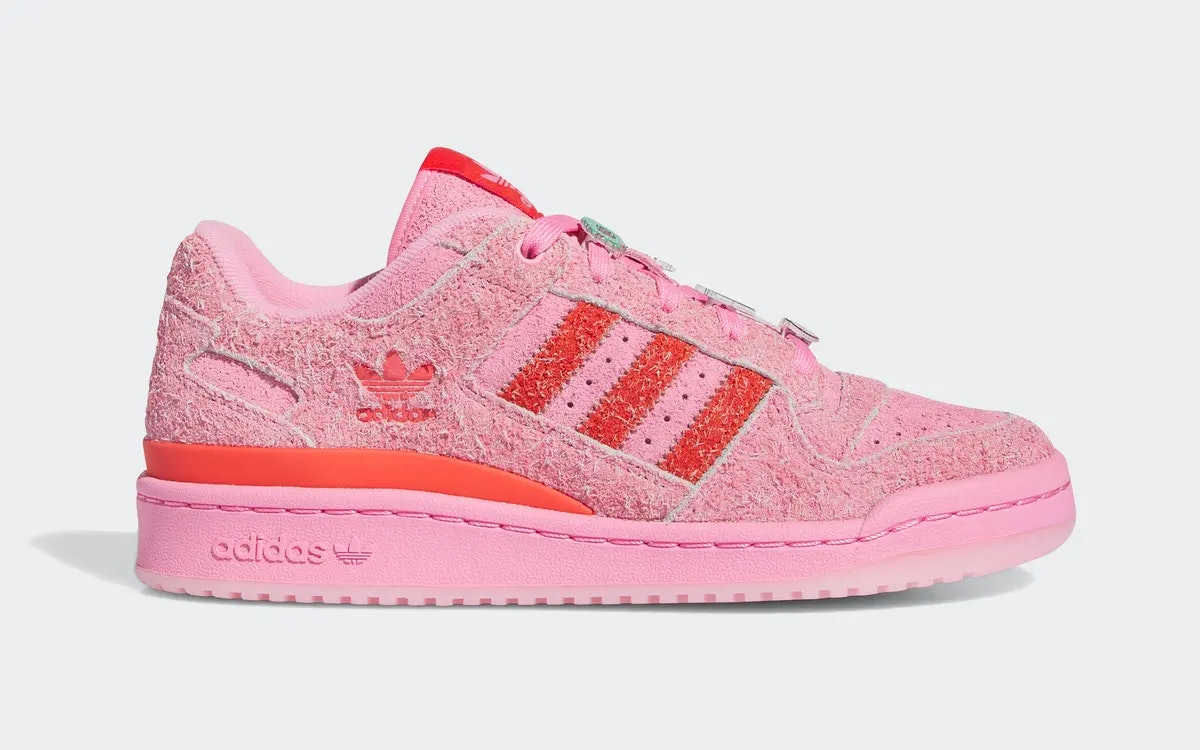 The Grinch x adidas Forum Low "Pink"