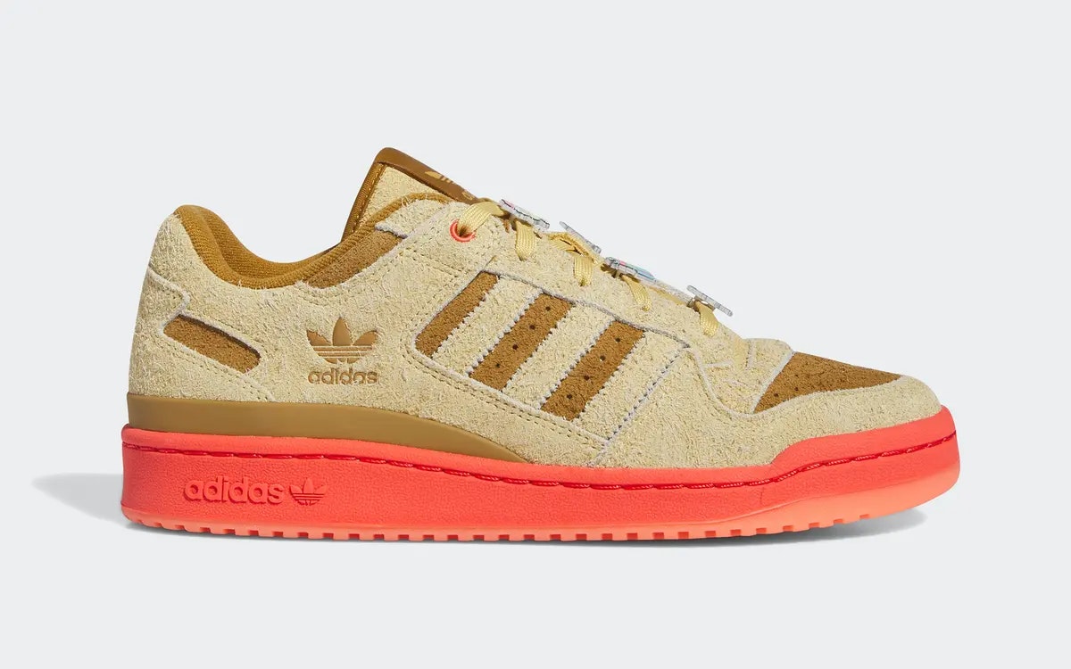 The Grinch x adidas Forum Low "Tan"