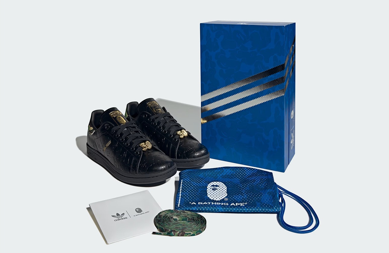 BAPE x adidas Stan Smith "30th Anniversary" (Core Black)