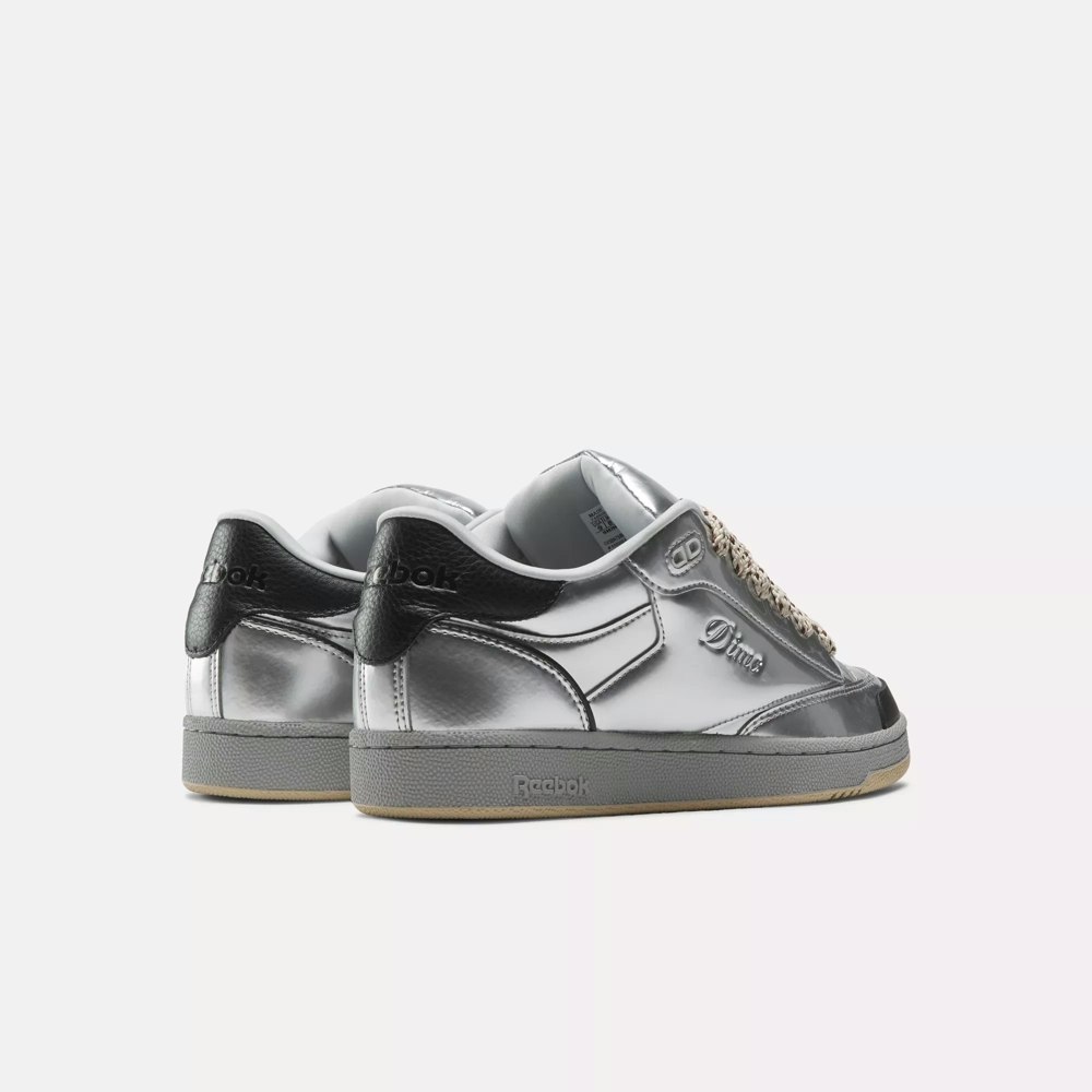 Dime x Reebok Club C Bulc "Silver Metallic"