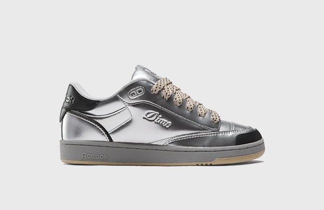 Dime x Reebok Club C Bulc "Silver Metallic"