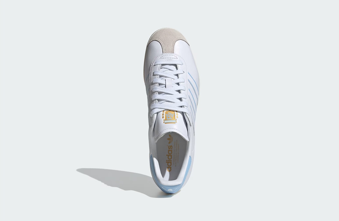 AF Argentina x adidas Gazelle "Glow Blue"