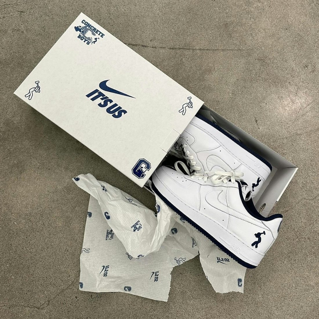 Lil Yachty Concrete Boys x Nike Air Force 1