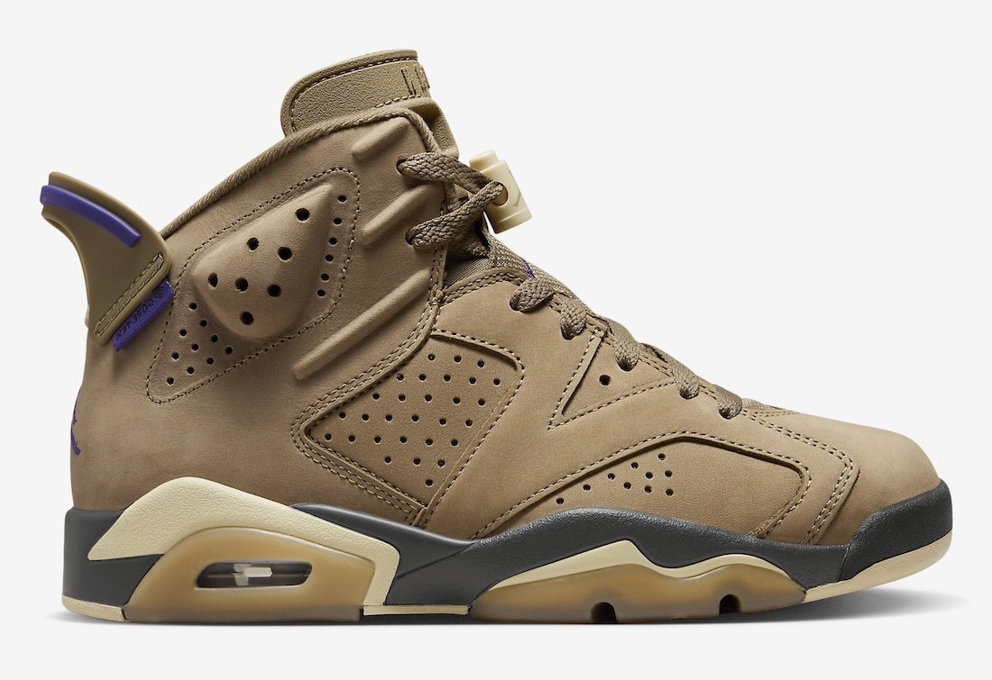 Air Jordan 6 Gore-Tex "Brown Kelp"
