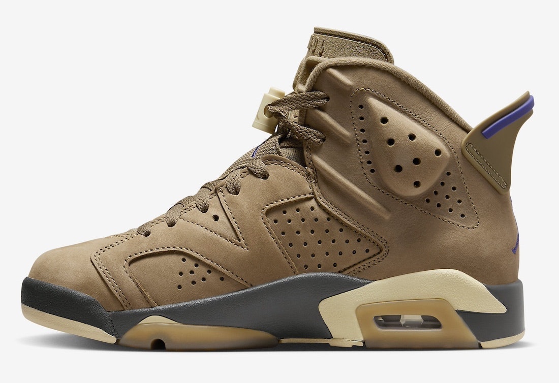 Air Jordan 6 Gore-Tex "Brown Kelp"