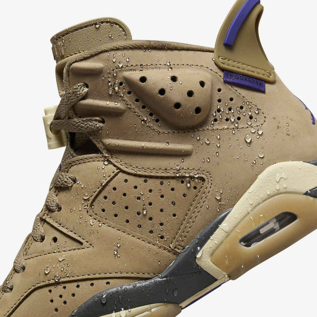 Air Jordan 6 Gore-Tex "Brown Kelp"