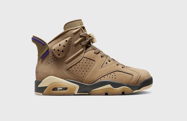 Air Jordan 6 Gore-Tex "Brown Kelp"
