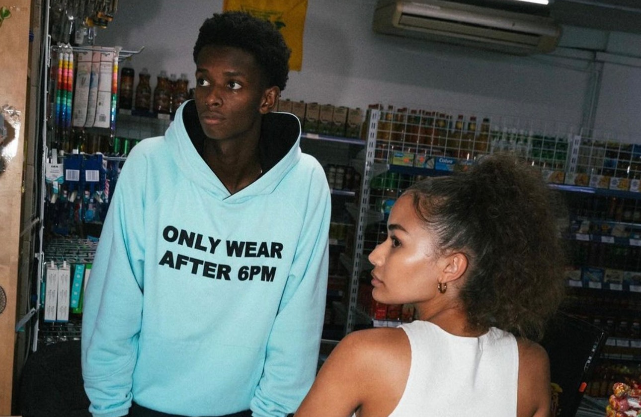 6PM - Reversible Double Layer Hoodie