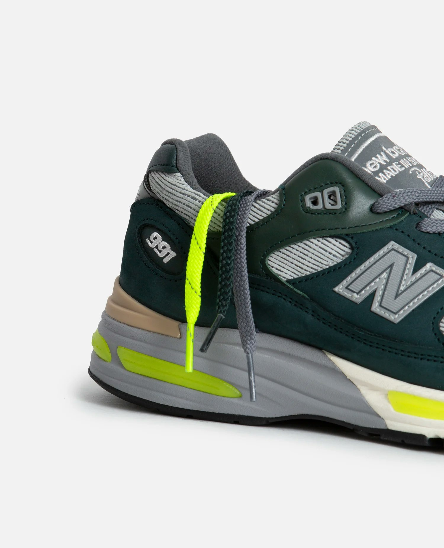 Patta x New Balance 991v2 "Made in USA" (Sea Moss)