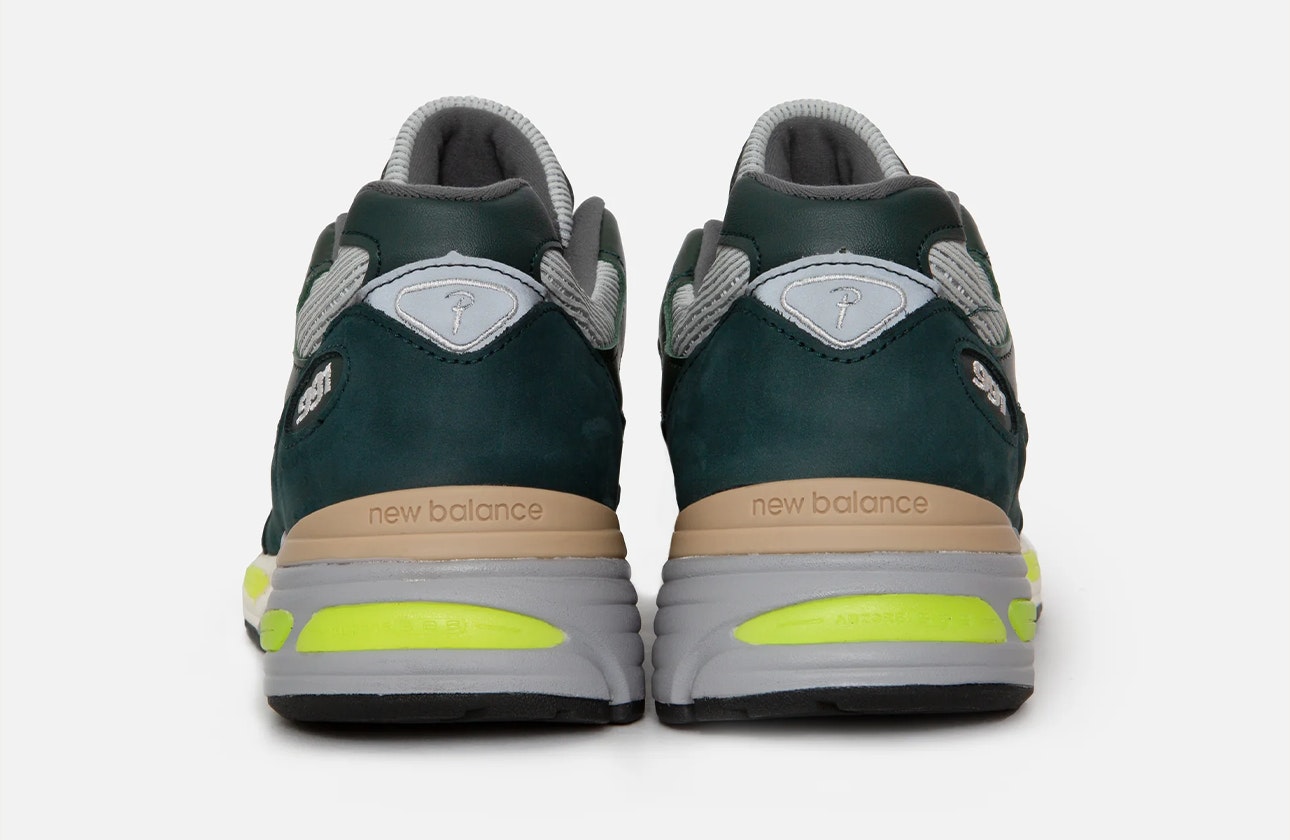 Patta x New Balance 991v2 "Made in USA" (Sea Moss)