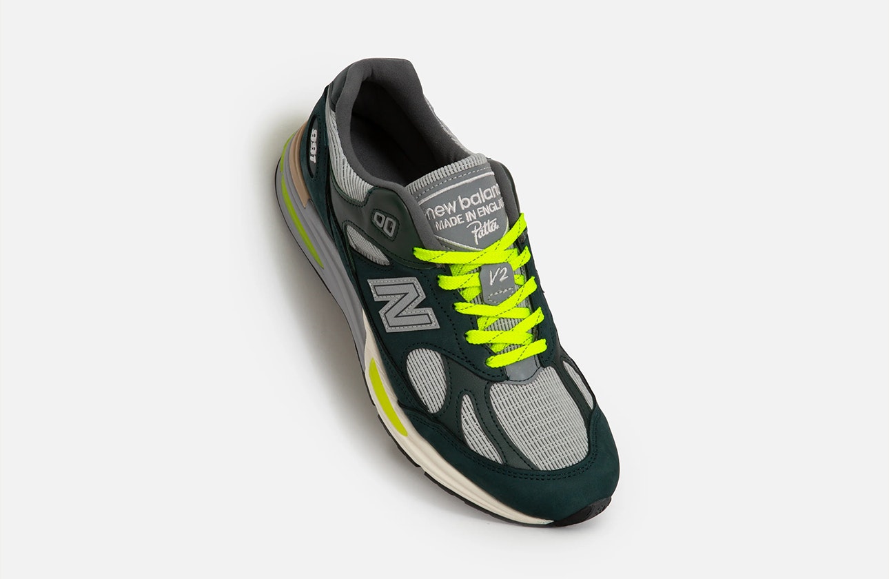 Patta x New Balance 991v2 "Made in USA" (Sea Moss)