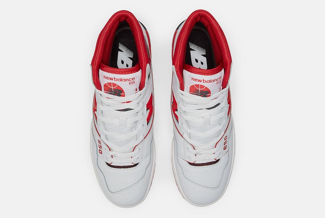 New Balance 650 "White/Red"