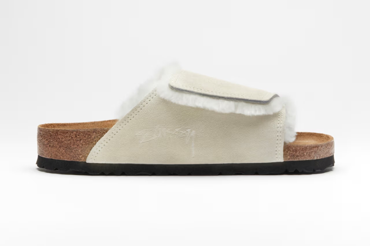 Stüssy x Birkenstock Cozy Solana Sandal "Bone"