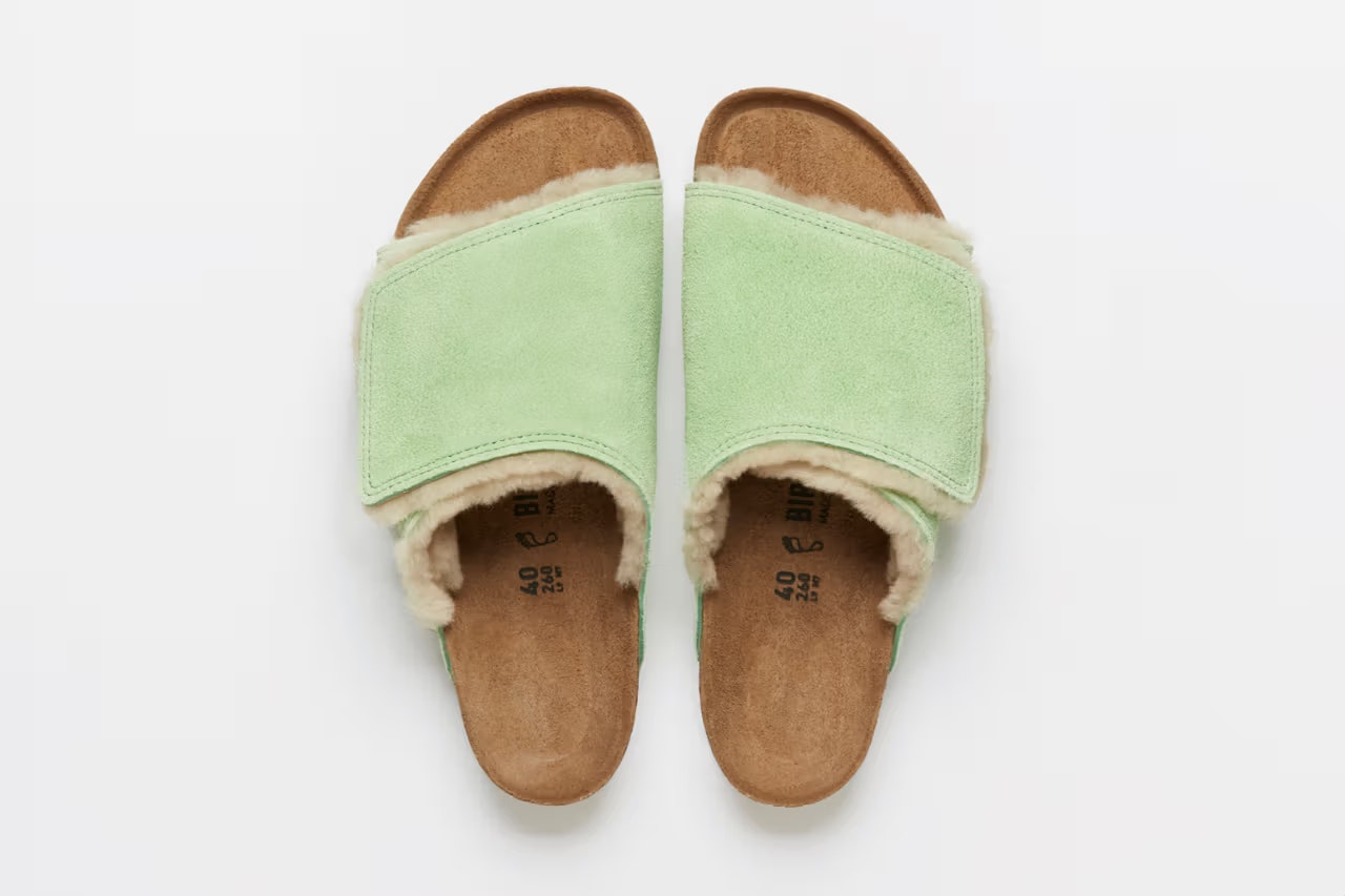 Stüssy x Birkenstock Cozy Solana Sandal "Washed Green"