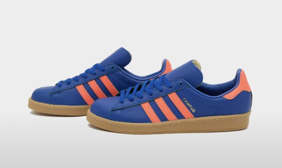 size? x adidas Campus 80s "City Flip" (Blue)