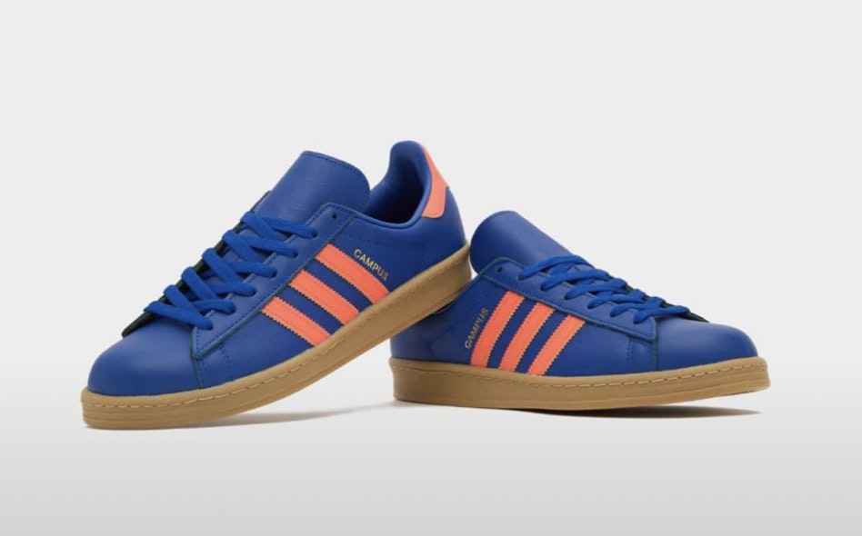 size? x adidas Campus 80s "City Flip" (Blue)