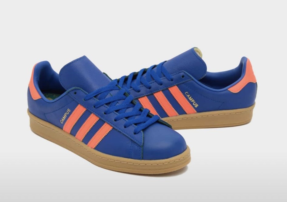 size? x adidas Campus 80s "City Flip" (Blue)