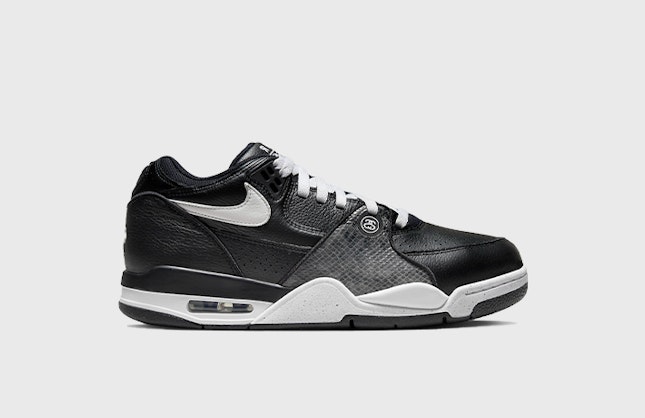 Stüssy x Nike Air Flight 89 "Black/White"