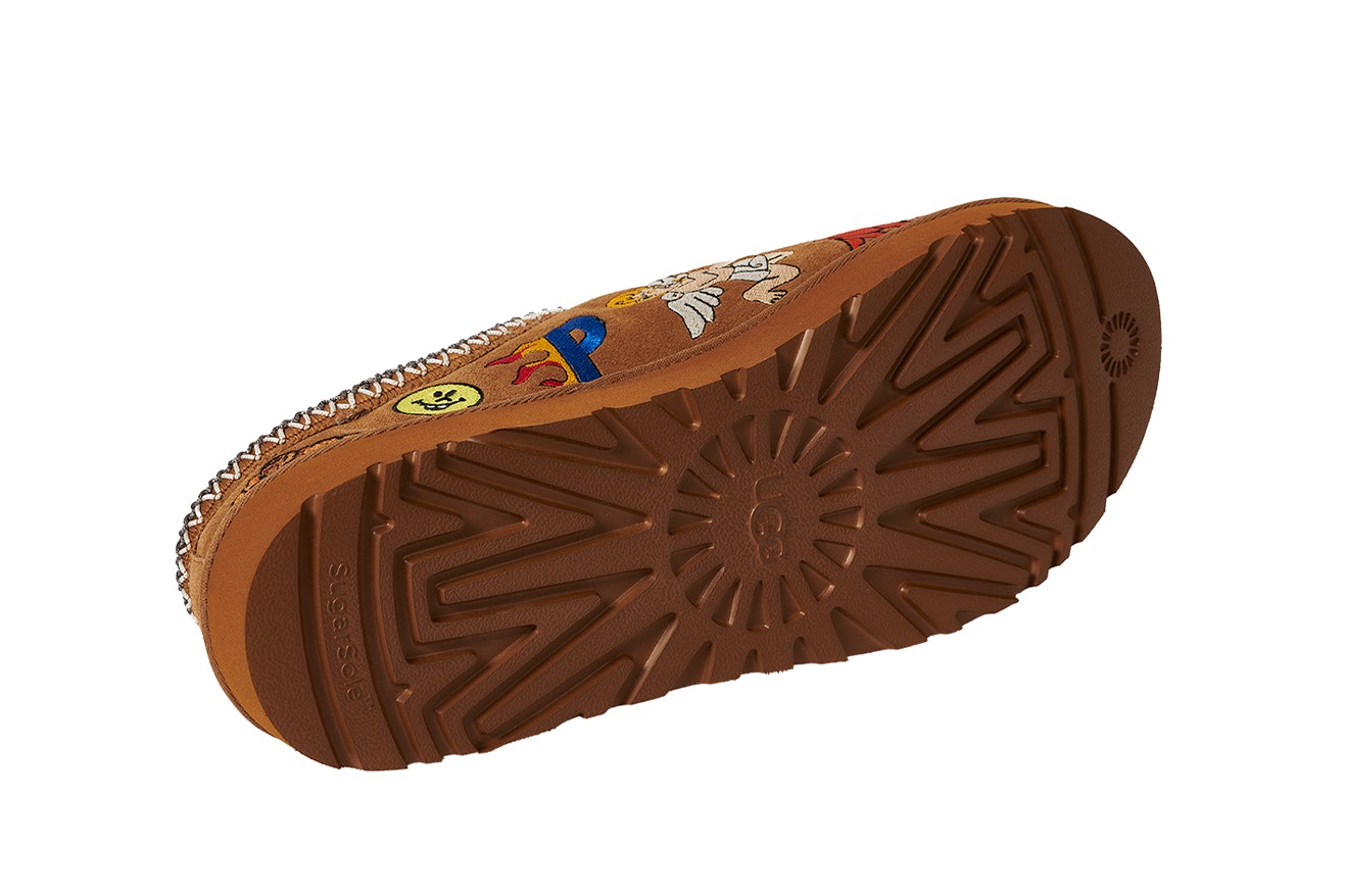 Palace x UGG Tasman Slipper "Patched Out" (Chestnut)