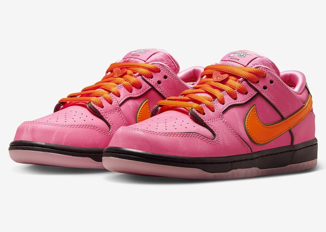 Powerpuff Girls x Nike SB Dunk Low "Blossom" 