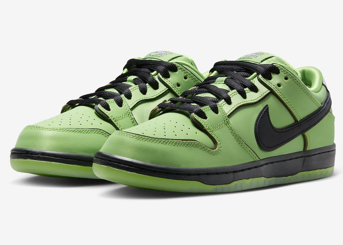 Powerpuff Girls x Nike SB Dunk Low "Buttercup"