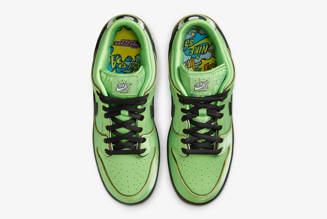 Powerpuff Girls x Nike SB Dunk Low "Buttercup"