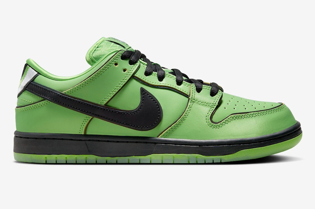 Powerpuff Girls x Nike SB Dunk Low "Buttercup"