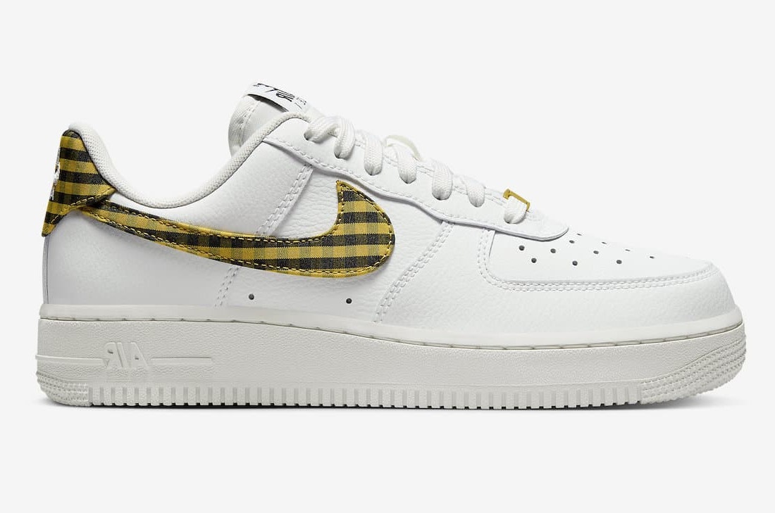 Nike Air Force 1 Low "Yellow Gingham"