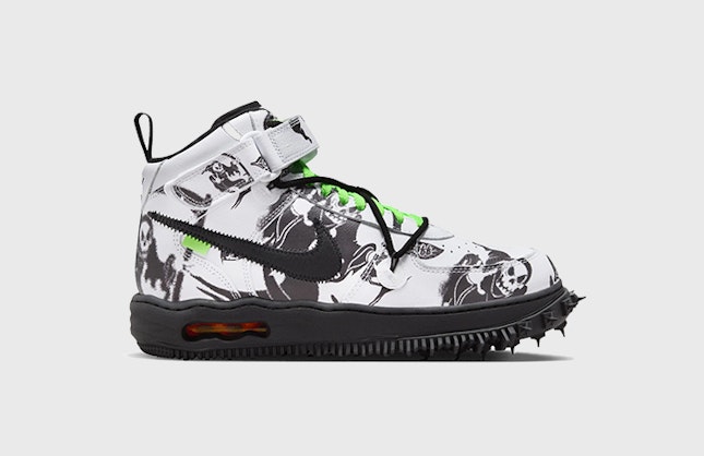 Off-White x Nike Air Force 1 Mid "Grim Reaper"