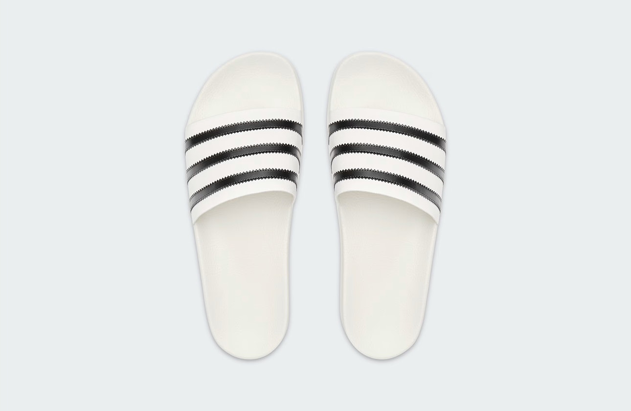 Fear of God x adidas Adilette Slide "Cream White"