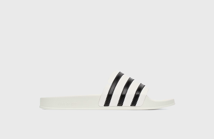 Fear of God x adidas Adilette Slide "Cream White"