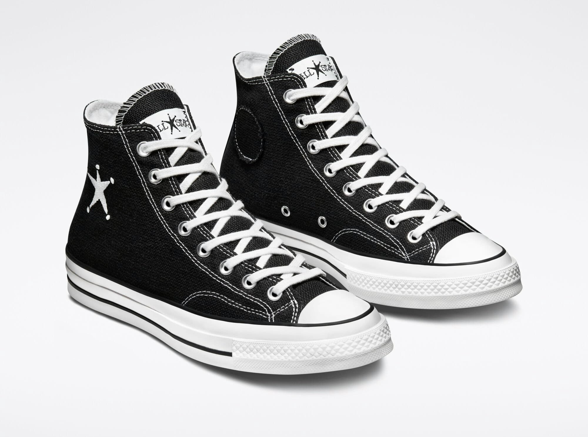 Stüssy x Converse Chuck 70 "Black Cord"