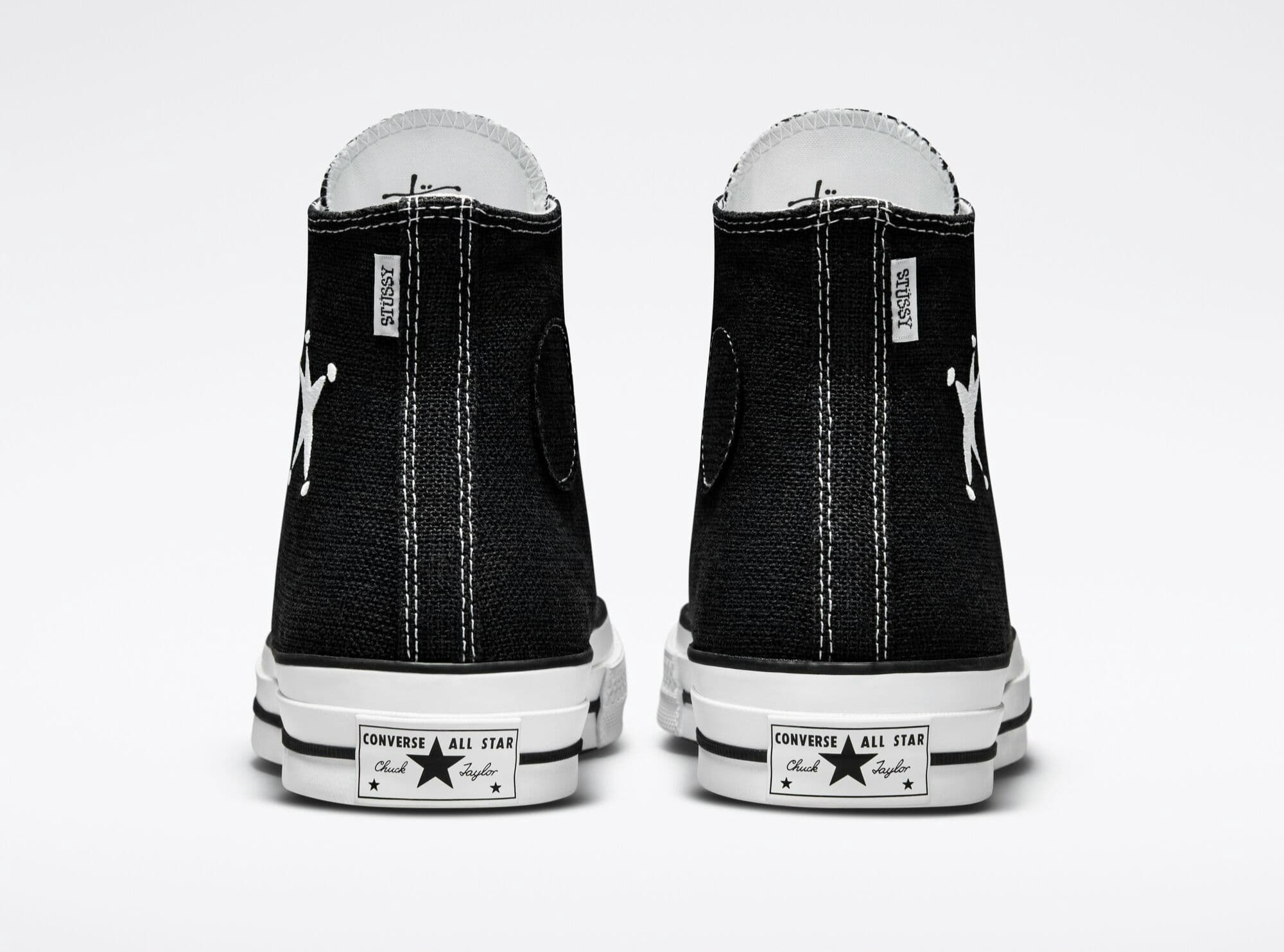 Stüssy x Converse Chuck 70 "Black Cord"