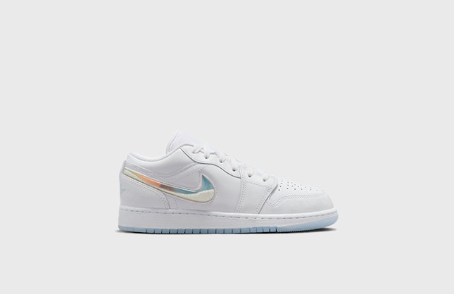Air Jordan 1 Low GS "Glitter Swoosh"