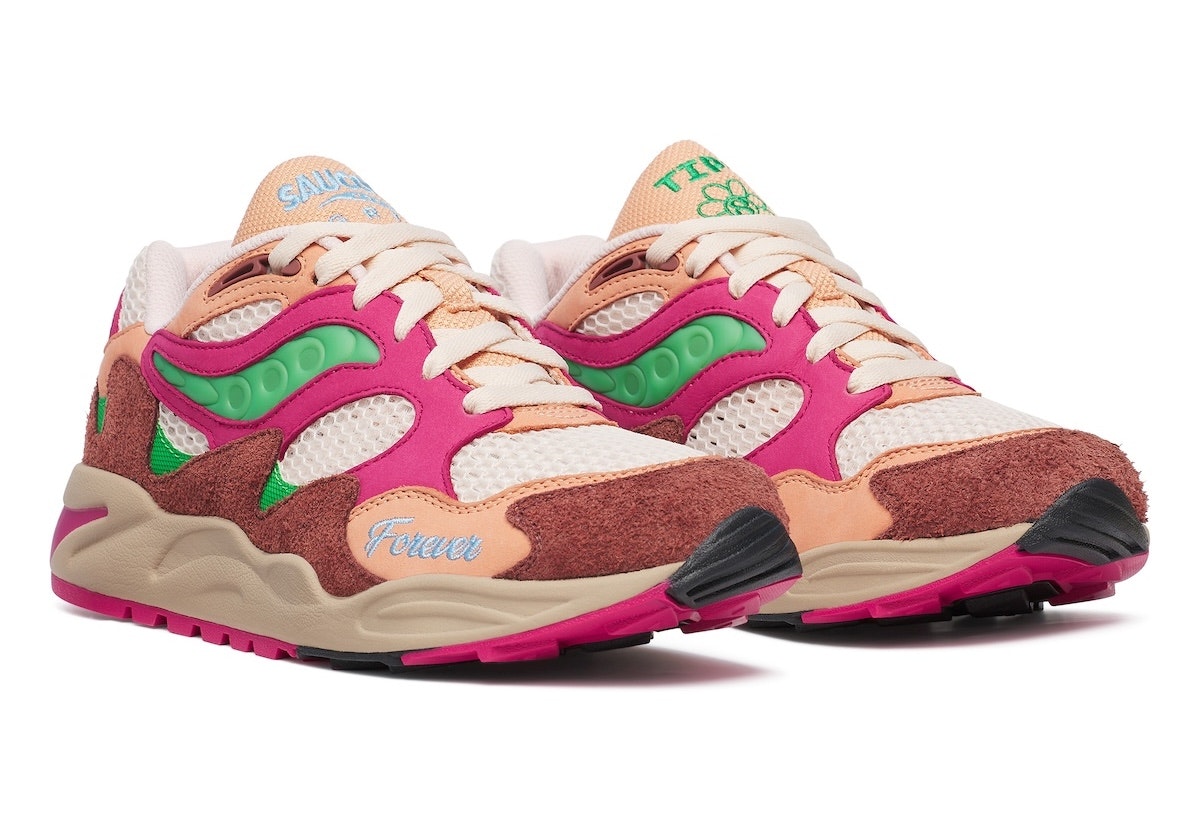 Jae Tips x Saucony Grid Shadow 2 "What's the Occasion?" (Brown)