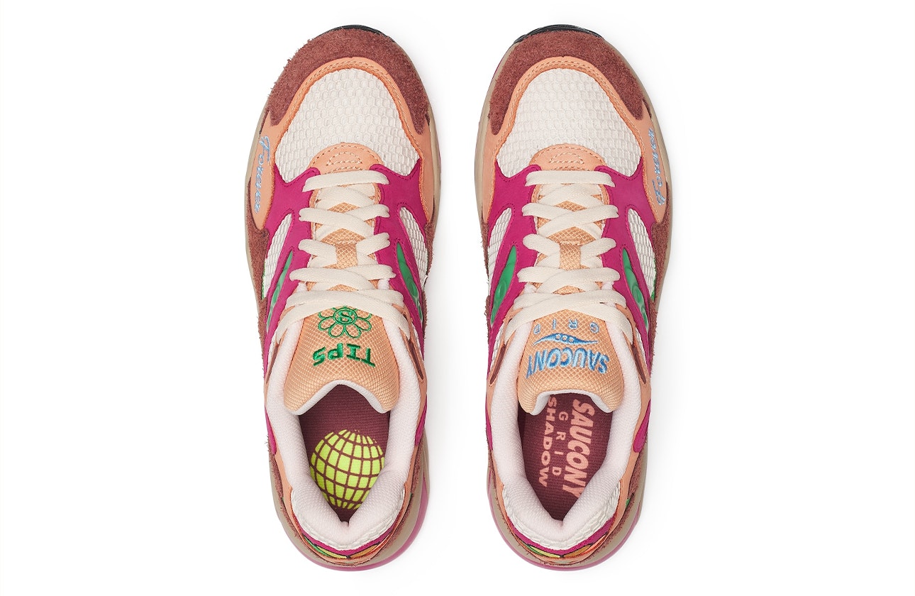 Jae Tips x Saucony Grid Shadow 2 "What's the Occasion?" (Brown)
