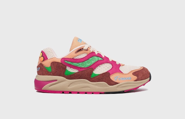 Jae Tips x Saucony Grid Shadow 2 "What's the Occasion?" (Brown)